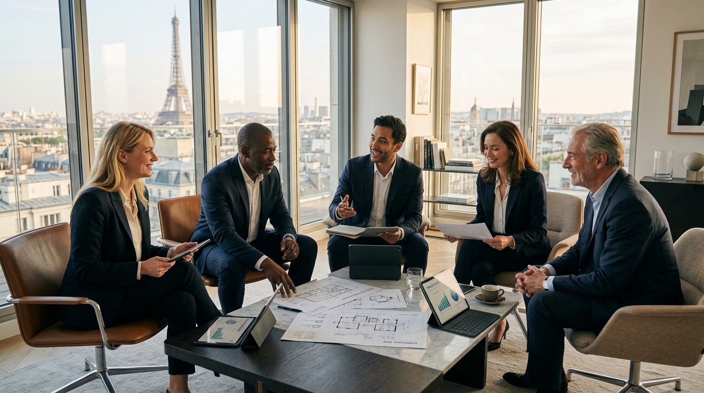 Réunion stratégique interprofessionnelle du Business Office